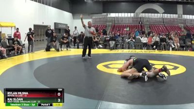 139 lbs Placement Matches (8 Team) - Kai Sloan, West Shore Wrestling Club vs Rylan Mlsna, Refuse To Lose