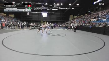 113 lbs Champ. Round 1 - Phoenix Wells, Spring Hill HS vs Gavin Munoz, Maize South