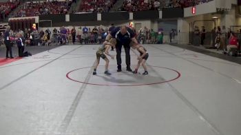 46 lbs Cons. Round 1 - Colt O`Brien, Team Real Life Wrestling vs Kylen Struble, Butte Wrestling Club