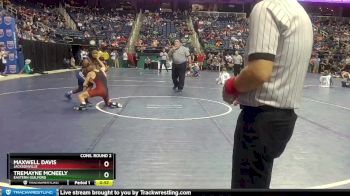 3A 120 lbs Cons. Round 2 - Tremayne McNeely, Eastern Guilford vs Maxwell Davis, Jacksonville