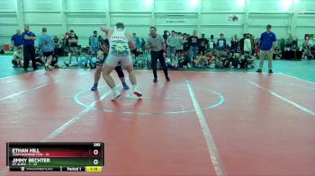 285 lbs Round 1 (10 Team) - Ethan Hill, Team Diamond Fish vs Jimmy Bechter, GT Alien - 1