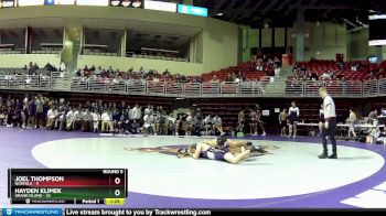 150 lbs Round 5 (6 Team) - Hayden Klimek, Grand Island vs Joel Thompson, Norfolk