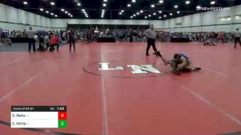120 lbs Consolation - Daniel Rella, NJ vs Christopher Minto, FL