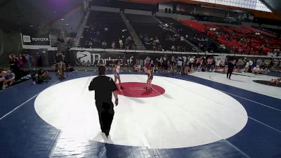 94.2-99.8 lbs Champ. Round 3 - Sophia Valadez, Nevada vs Jordan Dunigan, Washington