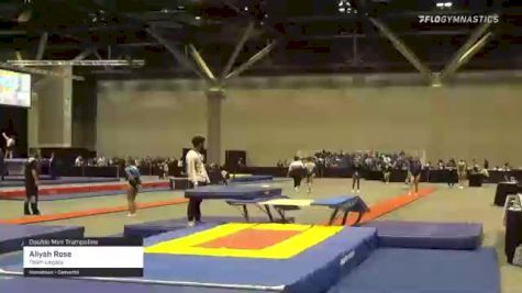 Aliyah Rose - Double Mini Trampoline, Team Legacy - 2021 USA Gymnastics Championships