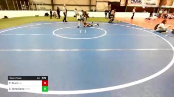 70 lbs Semifinal - Cooper Grant, Maine vs Camron Veneziano, Newtown (CT) Youth Wrestling