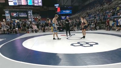 157 lbs Champ. Rd Of 64 - WALKER WOODARD, Georgia vs J.W. Adams, Ohio