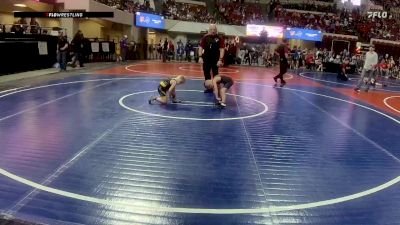 49 lbs Champ. Round 1 - Killian Veysey, Helena Wrestling Club vs Kolten Olson, Team Champs