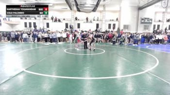 106 lbs Round Of 32 - Kartheban Yoganandam, Mansfield vs Cole Palombo, Marshfield