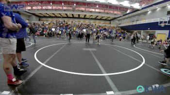 58 lbs Semifinal - Reed Musgrove, Harrah Little League Wrestling vs Caius Moore, Standfast