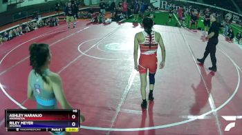 105 lbs Quarterfinal - Ashley Naranjo, Washington vs Riley Meyer, Wyoming