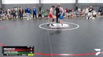 120 lbs Cons. Round 2 - Benjamin Fay, Hillsboro Mat Club vs Hunter Duncan, Ascend Wrestling Academy