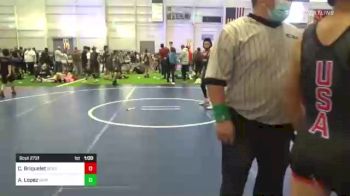 95 lbs Consi Of 8 #2 - Aj Lopez, Grindhouse WC vs Dj Wince, Black Fox