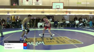 70 kg Consi Of 8 #2 - Hunter Kelley, NMU/OTS vs Ganbayar Sanjaa, Nyac/mwc