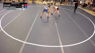 138 lbs Cons. Round 3 - Joe Alger, Waconia Wrestling Club vs Michael Cohen Jr, Wayzata
