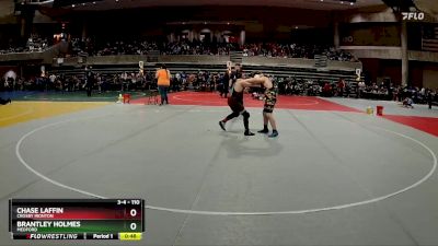 110 lbs Cons. Round 2 - Chase Laffin, Crosby Ironton vs Brantley Holmes, Medford
