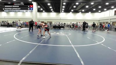 144 lbs Champ. Round 2 - Jeremiah Herron, FL vs Trapper Lippincott, TN