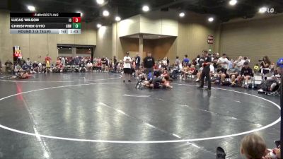 100 lbs Round 3 (8 Team) - Christpher Otto, Crossroads Wrestling vs Lucas Wilson, Indiana Outlaws