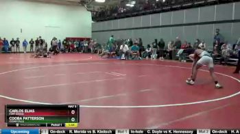 Round 1 - Carlos Elias, Fort Dodge vs Cooba Patterson, Cedar Falls