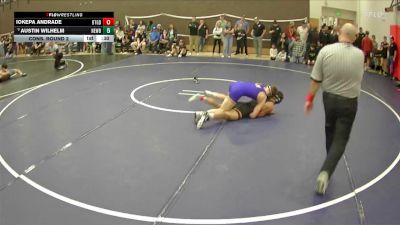 144 lbs Cons. Round 2 - Iokepa Andrade, Battle Ground vs Austin Wilhelm, Newberg
