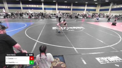 69 lbs Consolation - Jacob Casas, Engage vs Aissa Castillo, Takedown Elite