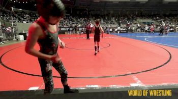 64 lbs Consi Of 8 #2 - Louden Moon, Louisiana Muggers vs Joshua Sawyer, Mat Demon Wrestling Club