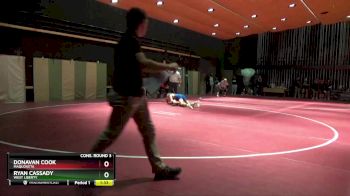 120 lbs Cons. Round 3 - Donavan Cook, Maquoketa vs Ryan Cassady, West Liberty