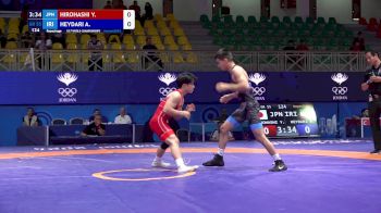55 kg Repechage #2 - Yuki Hirohashi, Japan vs Amirali Heydari, Iran