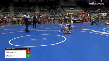100 lbs Consolation - Xavier Chavez, Tucson Cyclones vs Cale Nash, Clipper WC