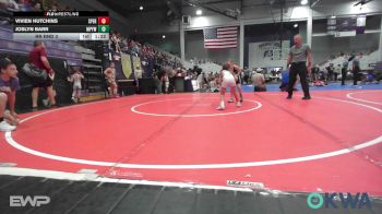 54 lbs Rr Rnd 3 - Vivien Hutchins, Sperry Wrestling Club vs Joslyn Barr, Mannford Pirate Youth Wrestling