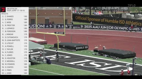 Replay: High Jump 2 - 2025 AAU Junior Olympic Games | Jul 27 @ 1 PM