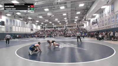 184 lbs Quarterfinal - Gavin Funk, San Francisco State vs Kaden Hart, Nebraska-Kearney