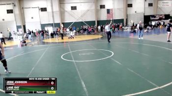 190 lbs Cons. Round 3 - Lane Ray, Platte Valley vs Jerik Johnson, FAIRBURY