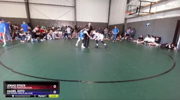 126 lbs Champ. Round 2 - Jonas Stock, All-Phase Wrestling Club vs Haziel Soto, Mat Demon Wrestling Club