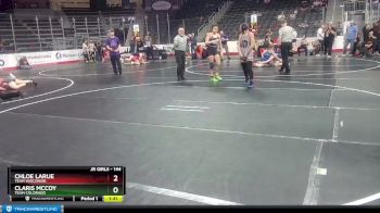 144 lbs Champ. Round 1 - Claris McCoy, Team Colorado vs Chloe LaRue, Team Wisconsin
