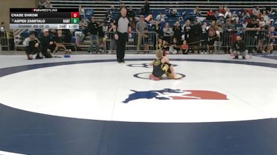 53 lbs Champ. Rd Of 32 - Chase Shrom vs Aspen Zamitalo, B.A.M. Training Center