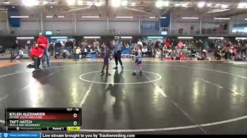 75 lbs Cons. Round 1 - Taft Hatch, Skulls And Crossbones vs Kylen Alexander, Patriot Youth Wrestling