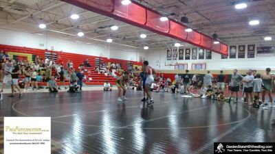 High School - 210 lbs 5th Place Round - Nick Allen, Ocean Twp vs Anthony Wagner, Morris Knolls