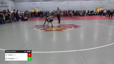 66 lbs Consi Of 16 #2 - Camden Foust, Mercersburg vs Maddox Crispell, Curwensville