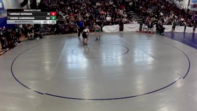 106 lbs Quarterfinal - Adrian Estrada, Palo Verde vs Owen Londergan, Rancho