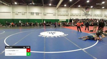 126 lbs Quarterfinal - Jaden Crumpler, Niagara Falls vs Joeseph Clem, Wantagh