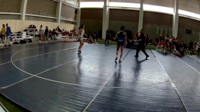 105 lbs 1st Place Match - Lola Gonzales, Colorado vs Jenniyah Duarte, California