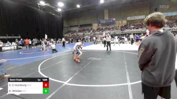 123 lbs Semifinal - Christian Crum-Humburg, Steel City Reloaded WC vs Henry Wilcken, Victory WC Loveland