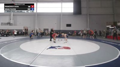 106 lbs Cons. Semis - Francisco Oliva, Tiger Wrestling Club vs Brian Fulton, Blackfoot