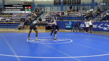 197 lbs Champ. Round 1 - Keyven Schroeder, Barton vs Victor-Samuel Montoya, Fort Hays Tech Northwest College