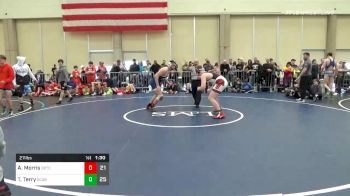 211 lbs Semifinal - Ayden Morris, Beast Of The East MS vs Tyson Terry, Scorpions Dynasty Deathrow MS