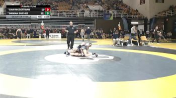 106 lbs Quarterfinal - LIam McGettigan, Lake Highland Prep vs Damian DuChez, Bullis