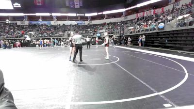 122.6 lbs Round Of 16 - Natalie Smith, Jr Vikes Wrestling Club vs Jaina Chlopek, Nebraska Wrestling Academy