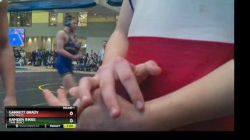 120 lbs Round 1 - Kamden Rikke, Twin Spruce vs Garrett Brady, Sage Valley