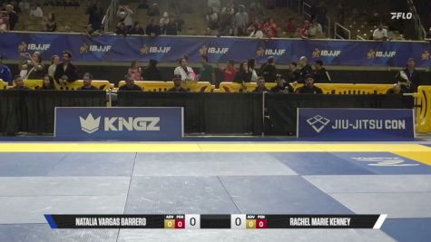 Natalia Vargas Barrero vs Rachel Marie Kenney 2026 Pan Jiu Jitsu IBJJF Championship